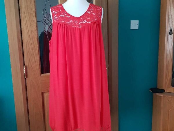 Zac & Rachel red dress, Size 2X (20-22), BNWT