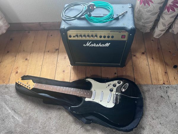 Electric Guitar and and Marshall Valvestate Amp
