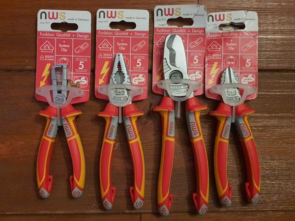 New NWS Electrician VDE Hand Tools (3 sets)