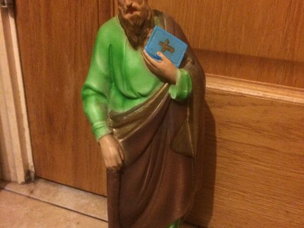St Jude statue Irish made free postage