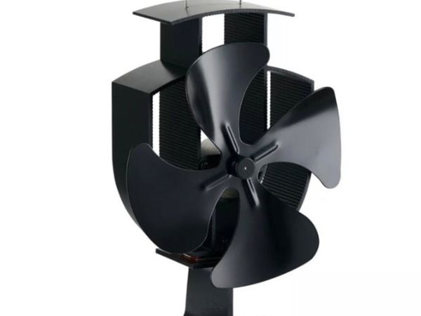 NEW Heat Powered Stove-Top Fan - 4 Blade