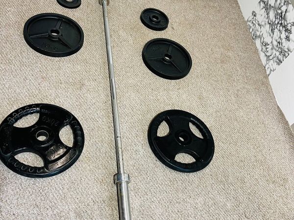 100 kg Olympic barbell set