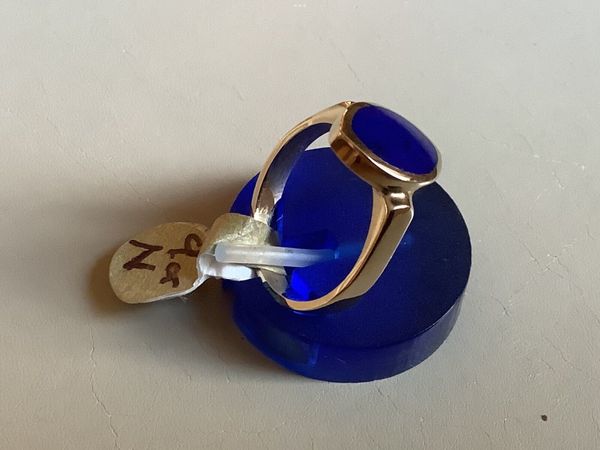 BRAND NEW 9ct Solid Gold LAPIS LAZULI -REDUCED