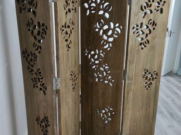 Room divider/ screen solid wood