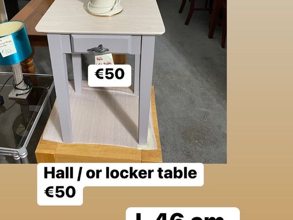 Wooden locker or side table