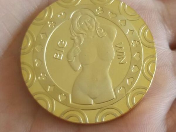 NEW 4X Sexy LADY Coin Sexy Beauty Collection