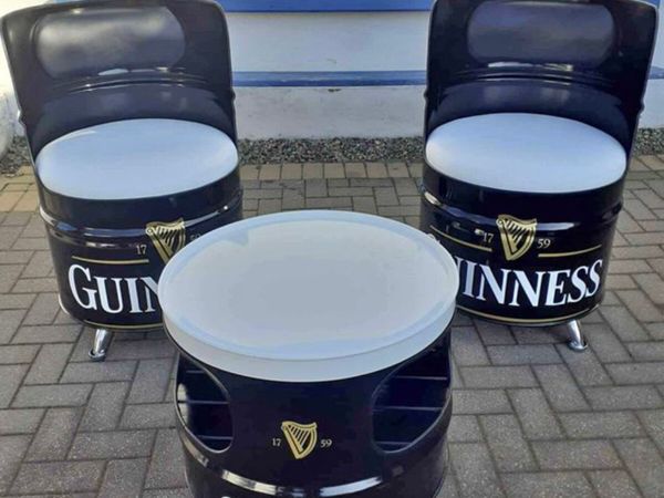 Oil drum furniture
