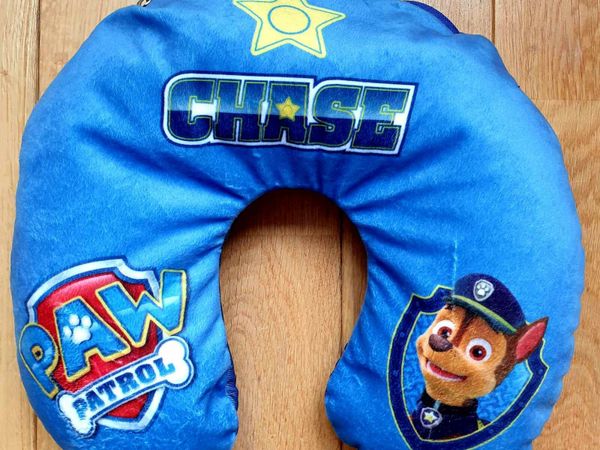 Paw patrol travel pillow and plush toy