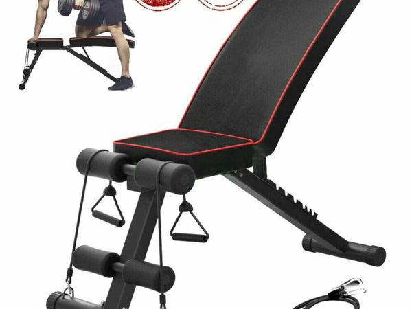 HOUSEHOLD FITNESS WORKOUT GYM EXERCISE TRAINING EQUIPMENT INDOOR FITNESS FOLDABLE FITNESS STOOL DUMBBELL BENCH SIT UP STOOL