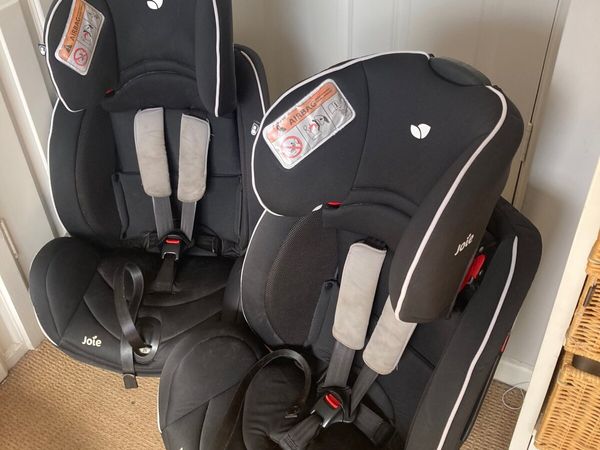 2 Joie stages 123 car seats