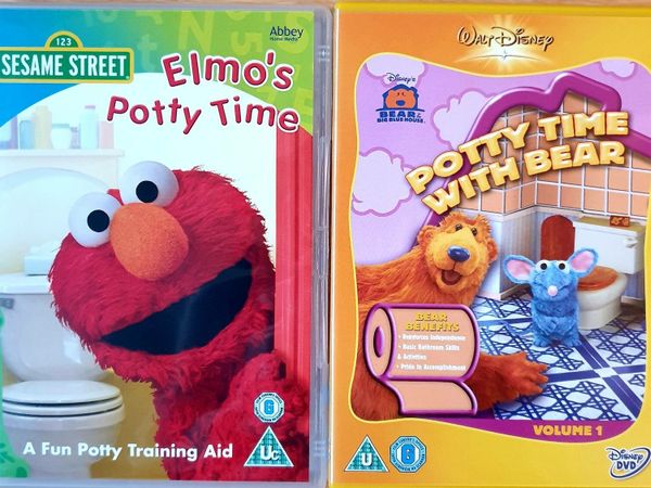 Elmo potty training dvds