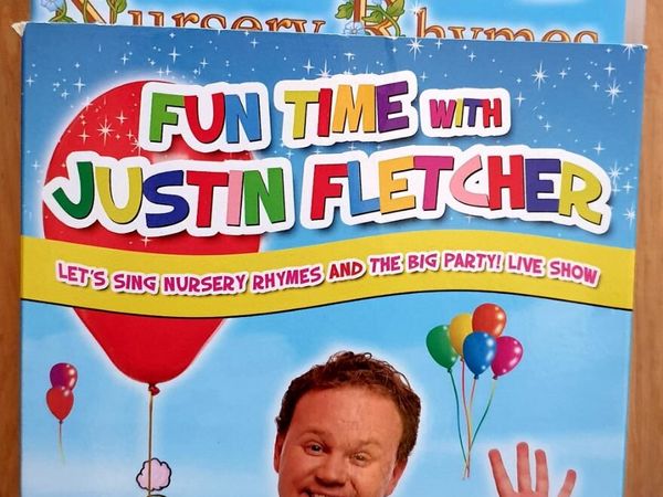 Justin fletcher/Mr tumble dvd set