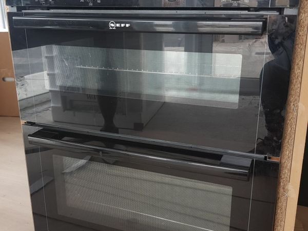 Under counter built in Neff double oven