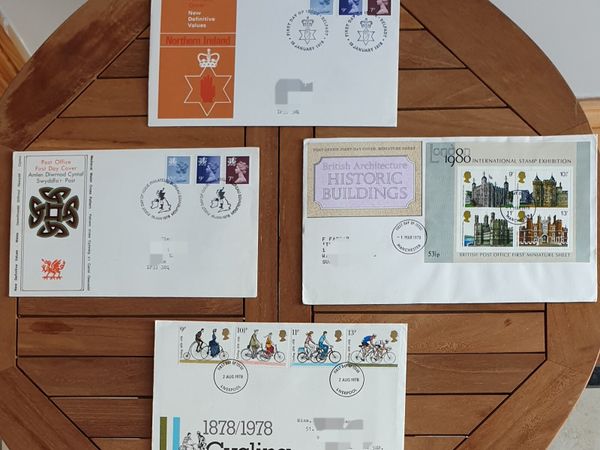 4 UK 1st Day Covers from 1978