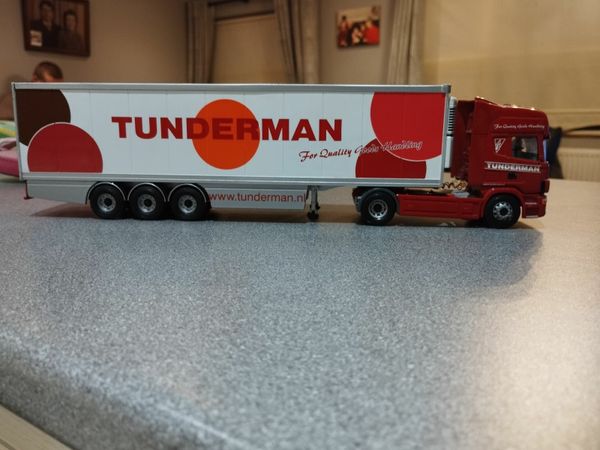 Corgi Tunderman Scania topline truck and trailer