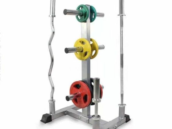 Olympic bar and Plate Storage rack-In stock now