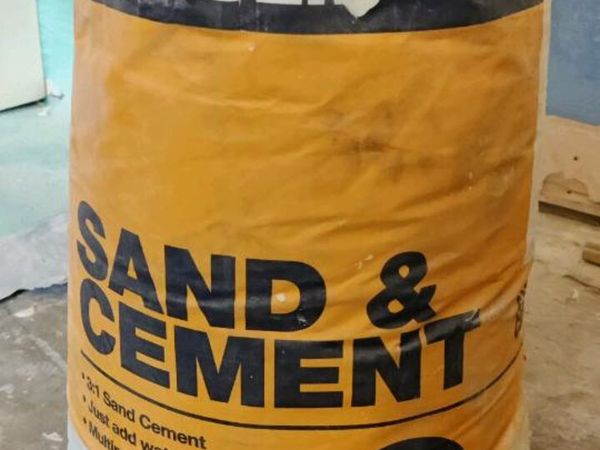 Cement and sand 20k