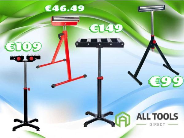 Selection of roller stands delivery available