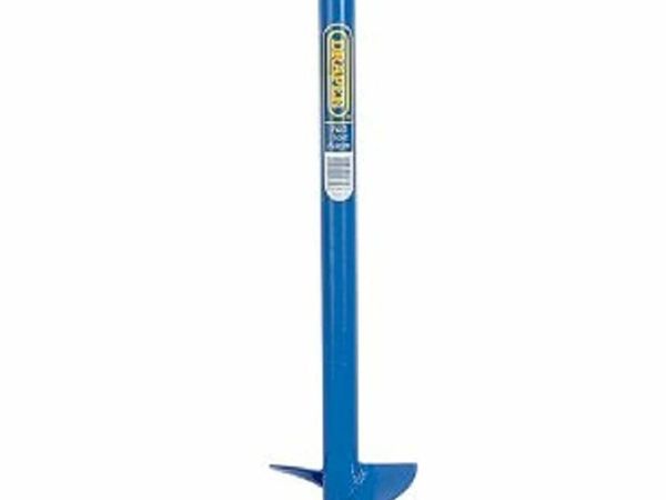 Draper 24414 Steel Fence Post Hole Auger/Drill/Digging/Hand Tool, 1050mm, 106.6cm x 17.2cm x 16.4cm, Blue
