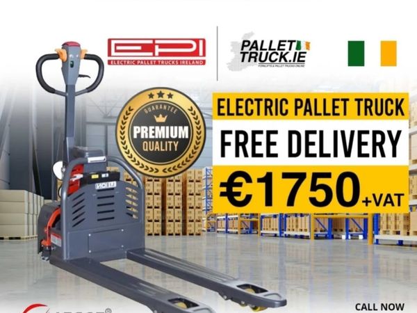 Electric pallet trucks
