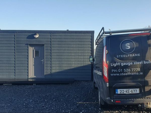 1 bedroom modular unit - steel frame