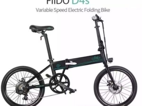 Fiido D4S Folding Electric Bike Bicycle Brand NEW