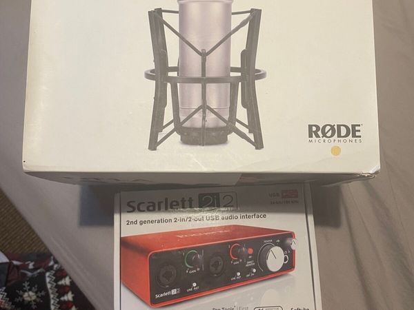 Rode NT 1-A & Scarlet 2i2 USB Interface