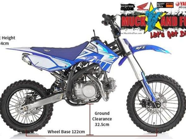 RFZ 140 Pit bike (HOME DELIVERY-CHOICE-MUCK+FUN)