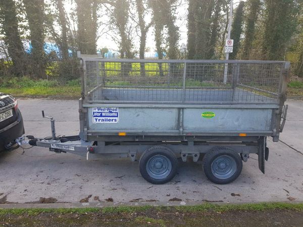 Ifor Williams tipping trailer size 8 by 5