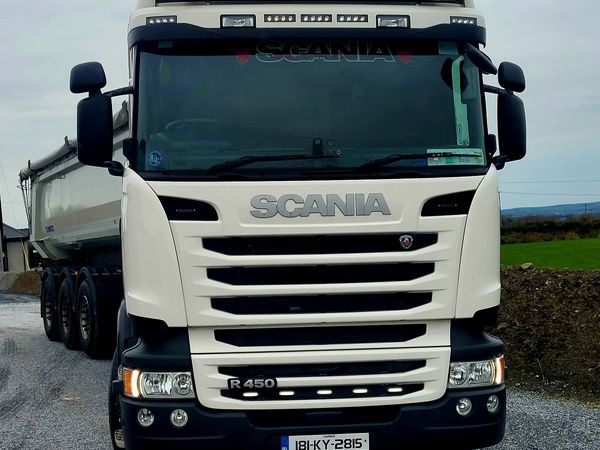 Scania R450  Tag Axel