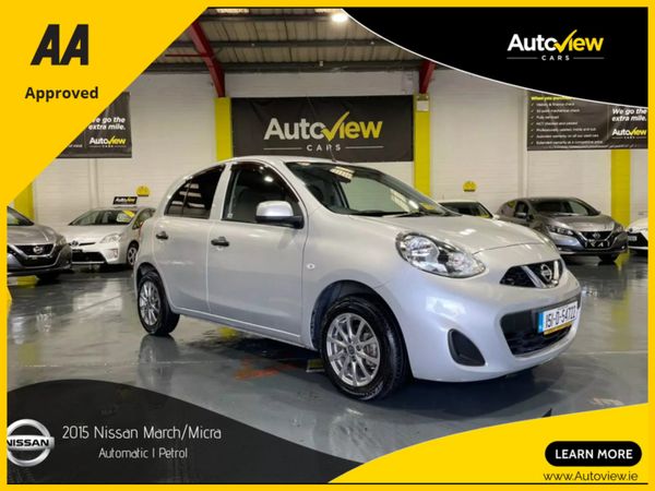 Nissan Micra March 1.2 5d/r Automatic Nationwide