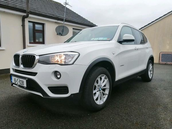 2015 model BMW X3 for sale in excellent condition.
