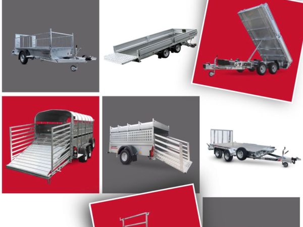 Trailers in stock ready to go