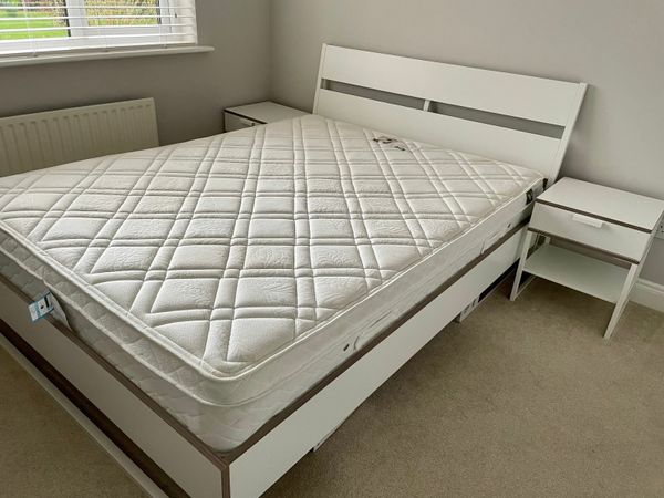 IKEA Trysil King Size Bed Frame - white