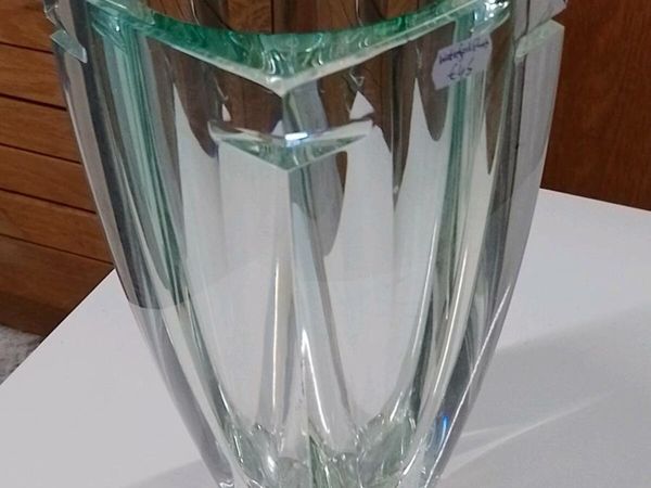 Modern Heavy Waterford Crystal Vase