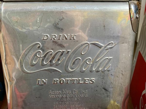 Coca Cola Genuine Cooler American Acton MFG