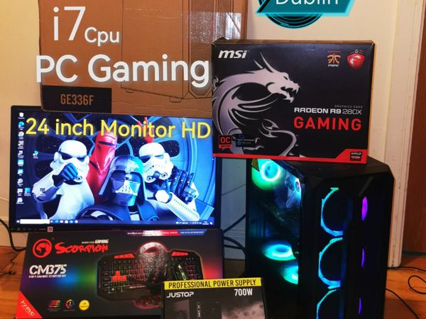 i7 GAMING -MONITOR HD .PC cooling fans 10 Pieces .