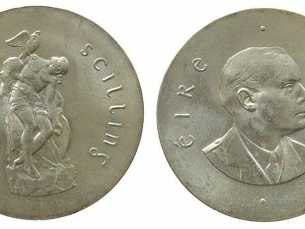 Irish Silver 1966 Ten Shilling