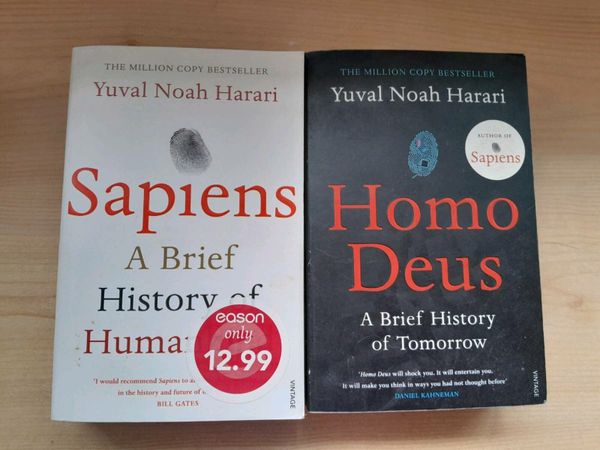 Yuval Noah Harari Books x2