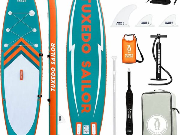 Inflatable Stand Up Paddle Board SUP Yoga Board Complete Accessories