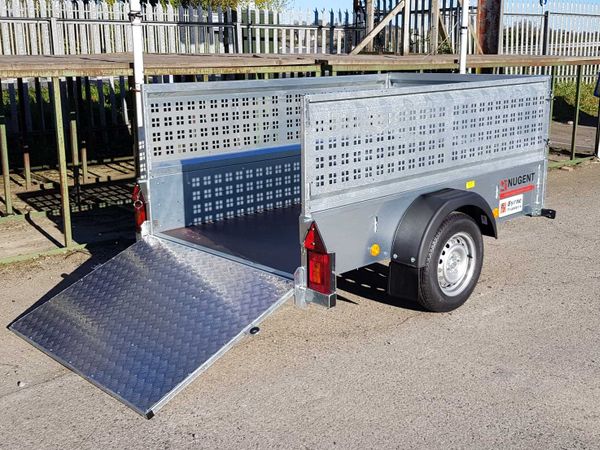 In Stock ✅Nugent 7'2" x 4'2" utility Trailer