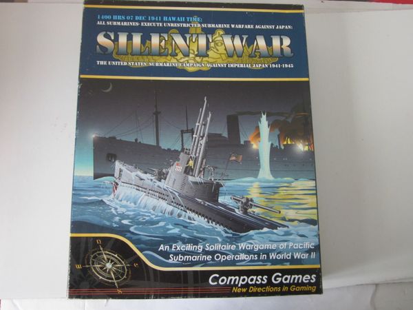 SILENT WAR Solitaire Wargame of Pacific Submarine