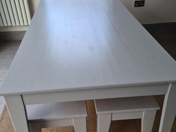 Table and dining benches