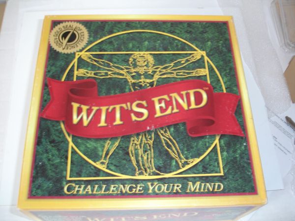 Wit's End - Brain Teasers and Mind Riddles Board Game