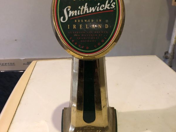 Vintage smithwicks beer tap