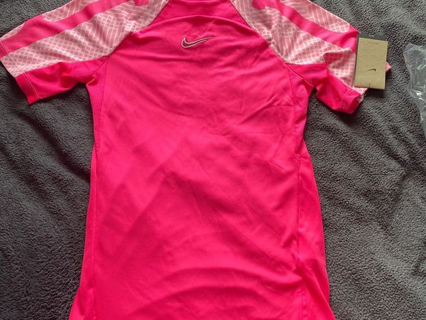 Nike dri fit shirt pink mens XS