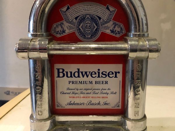 Vintage Budweiser beer tap