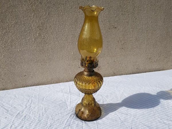 By post only vintage parafin lamp