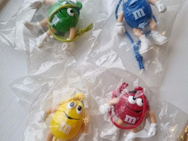 Brand new M&M's figures, toy, unopened packages