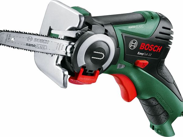 Bosch Home and Garden Cordless Saw EasyCut 12 (NanoBlade technology, without battery, saw blade, 12 Volt System, in carton packaging)